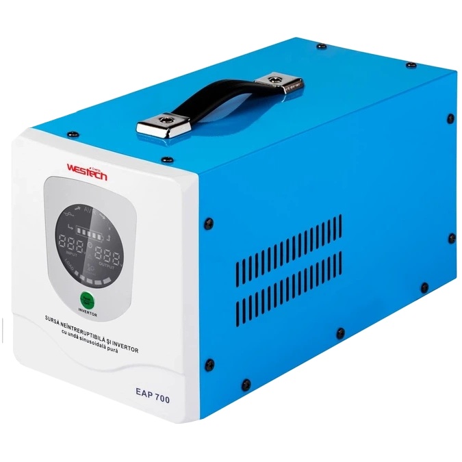 Westech EAP DUAL-1000ВA/700Вт 12В однофазный с правильной синусоидой