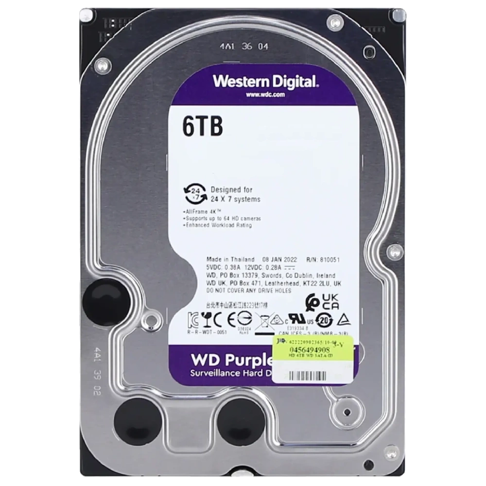 Western Digital WD Purple Surveillance WD63PURU