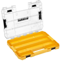 Ящик для інструментів DeWALT для біт системи TSTAK Tough Case L з футляром та касетами 8шт, розділювачі 6шт (DT70804)