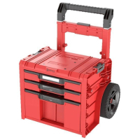 Ящик для інструментів QBRICK SYSTEM PRO Cart Plus Drawer 3 Red, на колесах, 20", 520440660, SKRWQCP2PD3CZEPG001 (SKRWQCP2PD3CZEPG001)