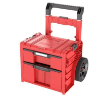 Ящик для инструментов QBRICK SYSTEM PRO Cart Plus Drawer 2 Red, на колесах, 20", 520440660, SKRWQCP2PD2CZEPG001 (SKRWQCP2PD2CZEPG001)
