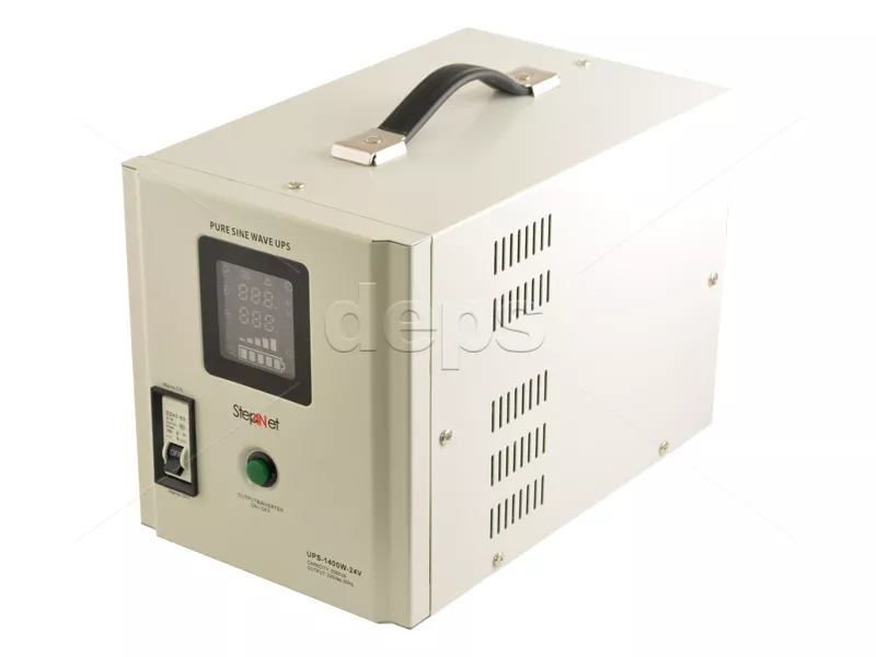 ИБП Step4Net UPS-1400W-24V (1400 Вт, внешняя батарея 24В, ток заряда 10A/20A)