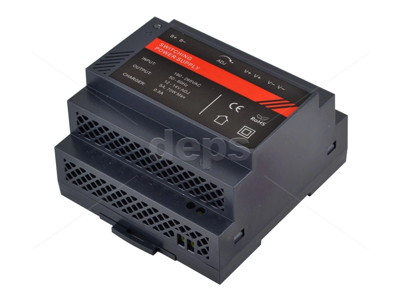 Импульсный блок питания 12В/5А на DIN-рейку FoxGate UPS-1205-01-DIN (60Вт)