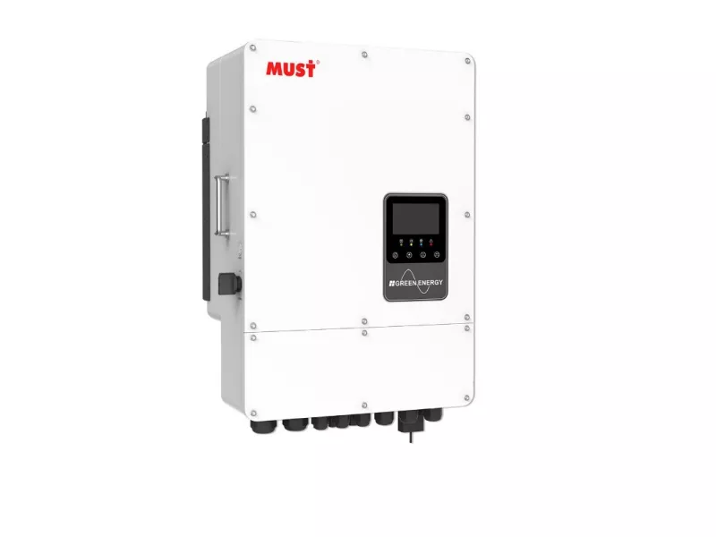 Инвертор гибридный Must PH1100-12KL3-EU (12 кВт/3ф, батарея LV, MPPT:2)