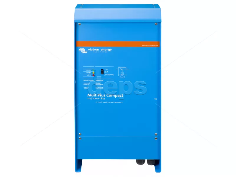Инвертор с ЗУ Victron Energy MultiPlus 12/2000/80 230V VE.Bus (2000ВА/1600Вт, ток заряда до 80A, внешняя батарея 12В)