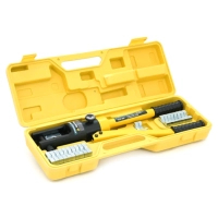 Затискач для клем Voltronic YQK-300, гідравлічний, 70 kN, 16–300 mm², L475 mm, пресформи 16 25 35 50 70 95 120 150 240 300 m (YQK-300)