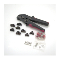 Зажим для клемм CINLINELE Black-red + насадки 06 -0.5-6mm2, 02С -0.5-2.5mm2, 06WF -0.25-16mm2, 48B -0.5-2.5mm2 (Cinlin-2549)