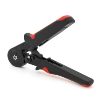 Зажим для клемм Voltronic HCS8 6-6A, black-red, набор наконечников VE0508 VE7508 VE1008 VE1508 VE2508 VE4009 VE6012 VE1 (HCS8 6-6A+VE1800)