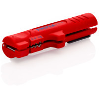 Знімач ізоляції KNIPEX для плоского та круглого кабелю (16 64 125 SB)