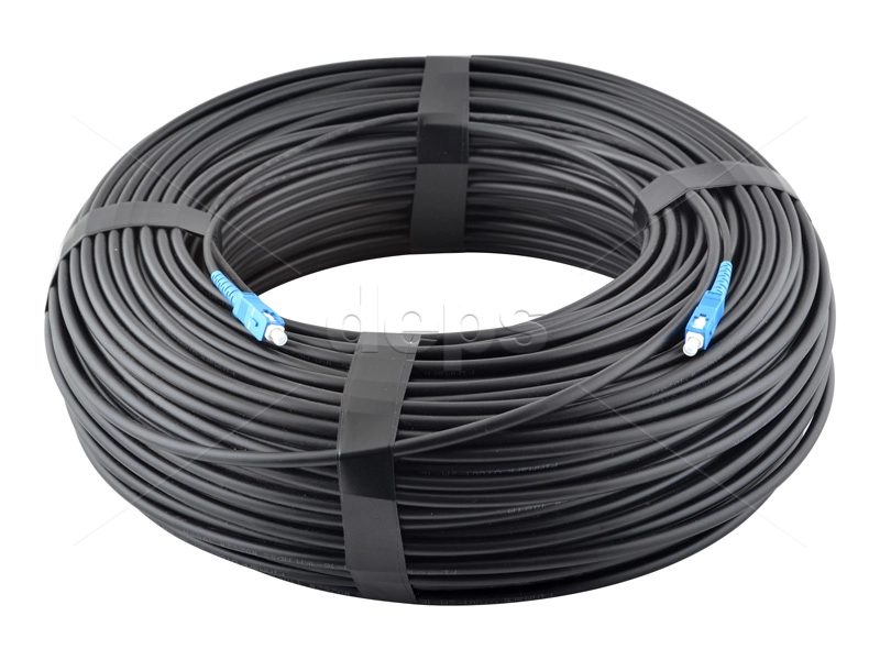 Зовнішній оптичний патчкорд на основі 5 мм кабелю UT001-SM-15/16 Patchcord OSS-SC/UPC-SC/UPC-D-25