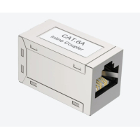 Зрощувач STP, cat.6A, RJ45 to RJ45 Kingda (KD-CB42S-C6A)