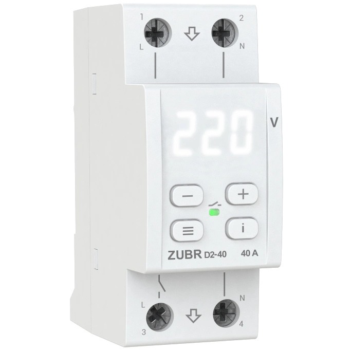 ZUBR D2-40 (max 40 А, 8 800 ВА)