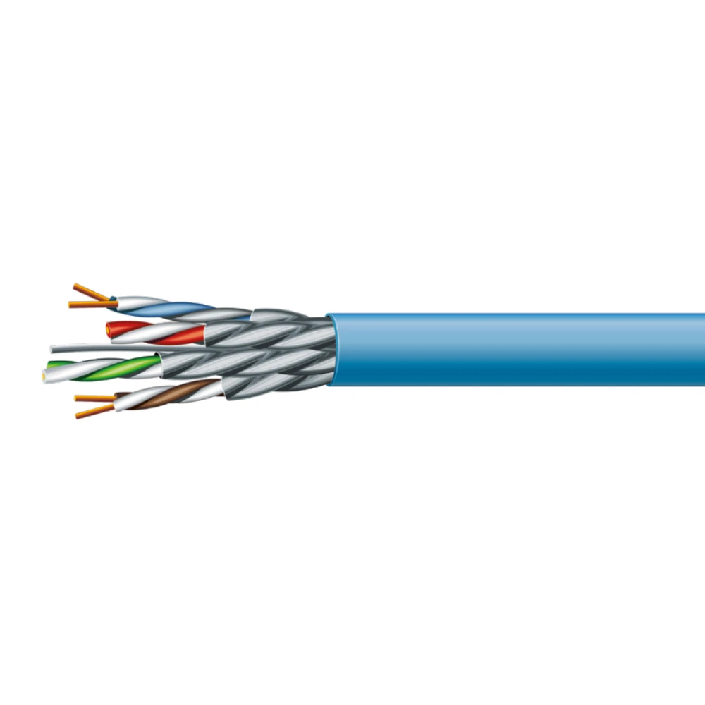 ЗЗКМ Cat. 6 A U/FTP LSZH 4х2х23 AWG (к) бухта 500м.