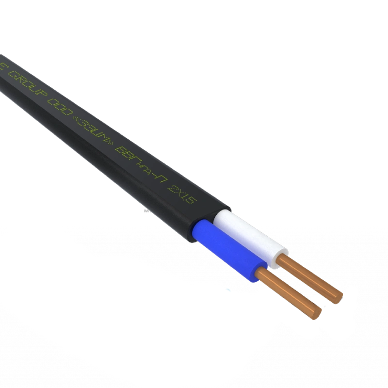 ЗЗКМ ВВГ-П нгд 2х1,5 (бухта 100м.)
