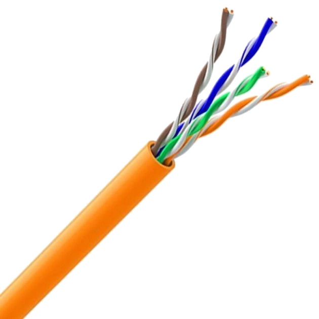 ЗЗЦМ Cat. 5e U/UTP LSZH 4х2х24 AWG (7091010) бухта 305м