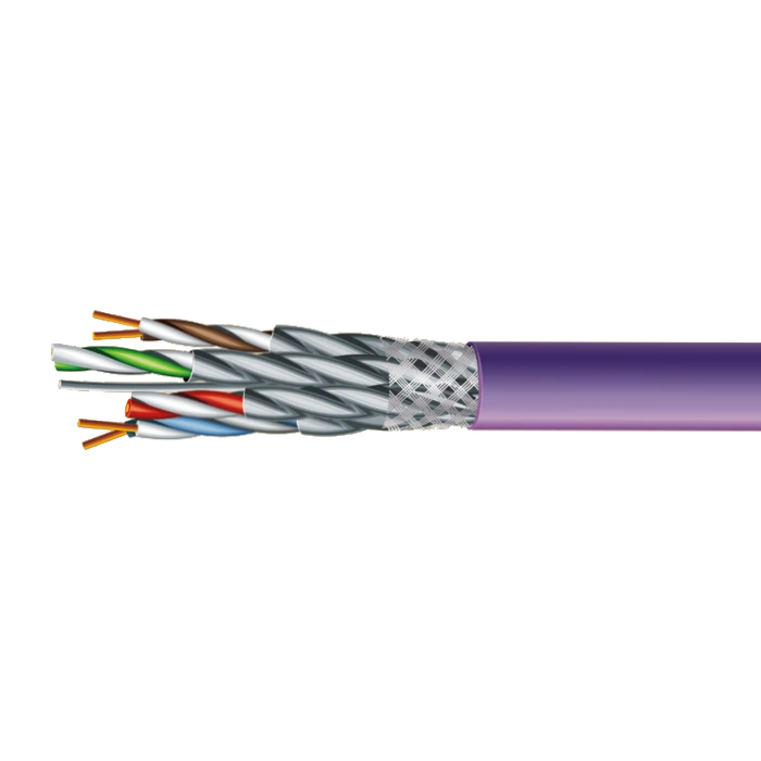 ЗЗЦМ Category 7e S/FTP LSZH 4х2х23 AWG (70910151) бухта 500м.