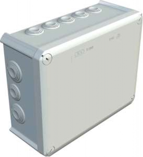Коробка розподільча OBO Bettermann T250 з каб. вводами, 240х190х95, ІР66