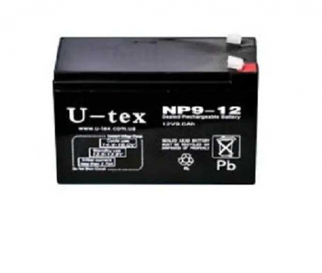 Акумулятор U-tex 12В / 9,0 Ah