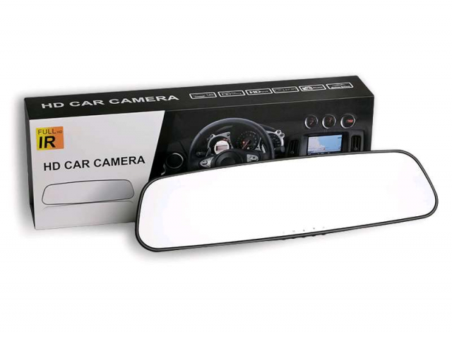 Автомобільне дзеркало відеореєстратор DVR-DV400 1080P
