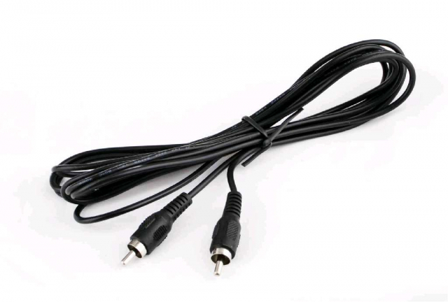 Кабель RCA to RCA (RG174, довжина 1 м)