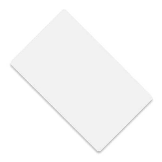 Пластикова картка IL-06E ISO (без номера)