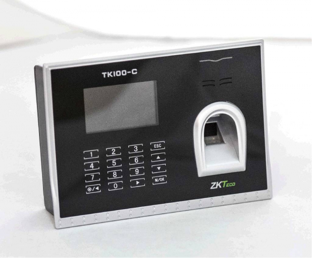 ZKTeco TK100-C Мережевий біометричний термінал обліку робочого часу за відбитками пальців