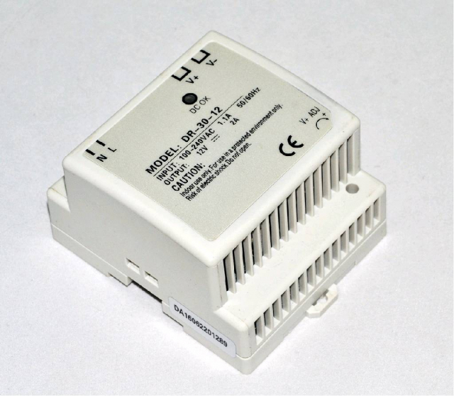 DR-30W Модуль живлення на DIN-рейку