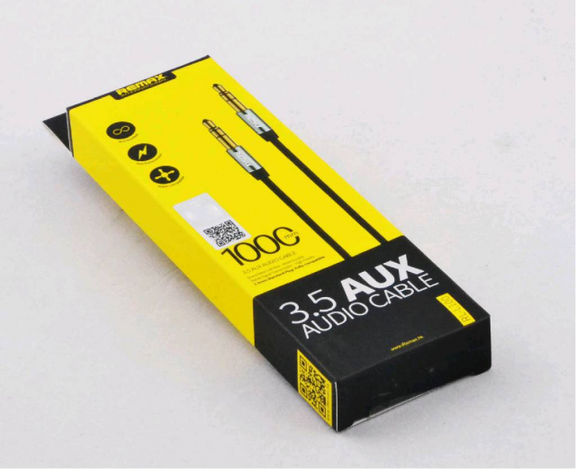 Remax RL-L100 Audio Smart Cable Аудіокабель 3.5mm 1000 mm