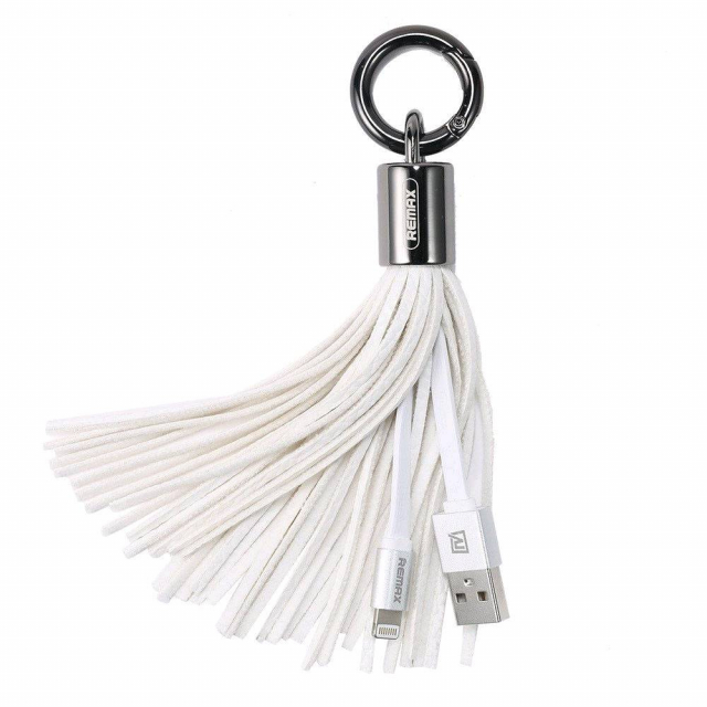 Remax RC-053I tessels rings cable Iphone 5 USB - кабель брелок