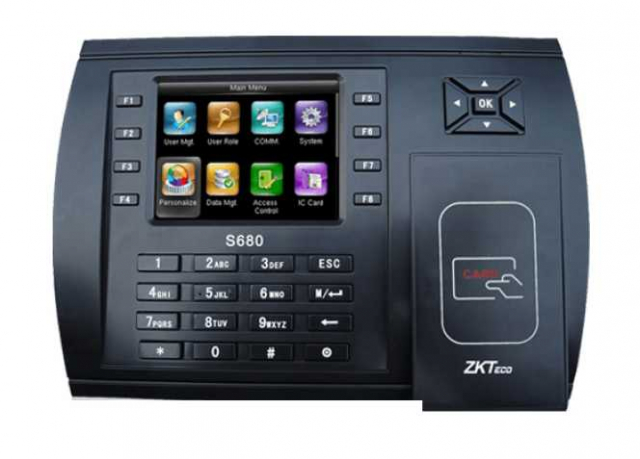 ZKTeco S680 (US900R) Термінал обліку робочого часу та контролю доступу RFID