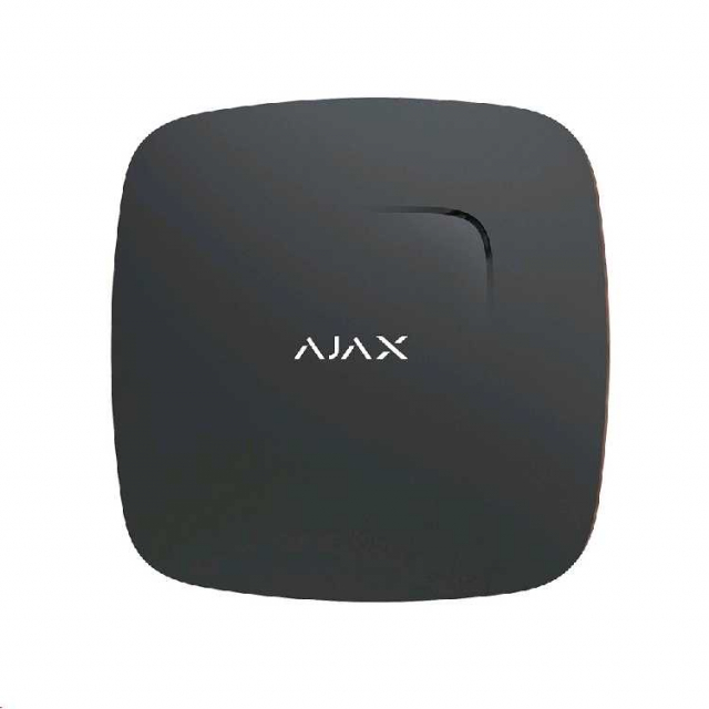 Ajax FireProtect black датчик диму з температурним сенсором
