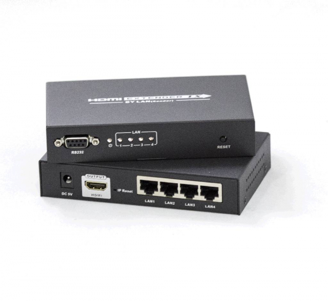 LKV374 4-х канальний подовжувач HDMI сигналу мережею Ethernet