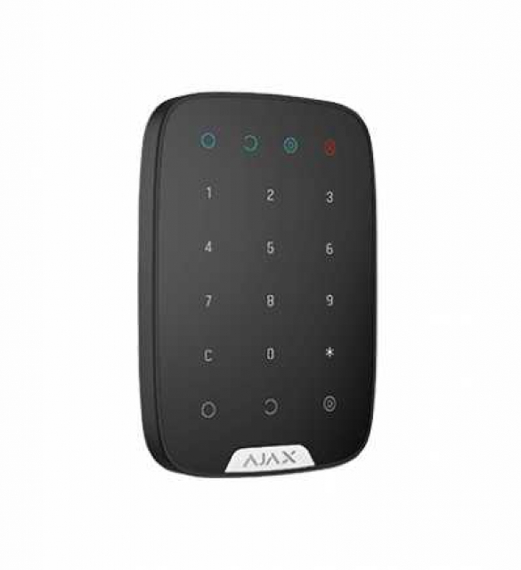 Ajax Keypad black бездротова сенсорна клавіатура