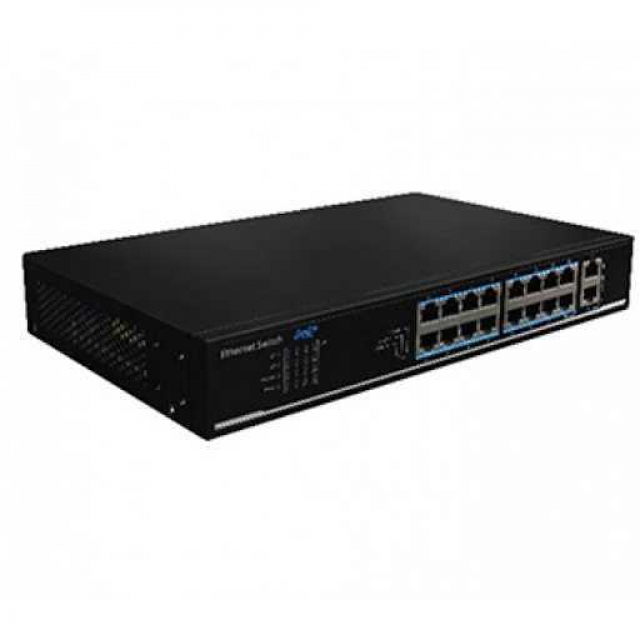 Коммутатор U-TEX F18P-L. 18-портовый PoE