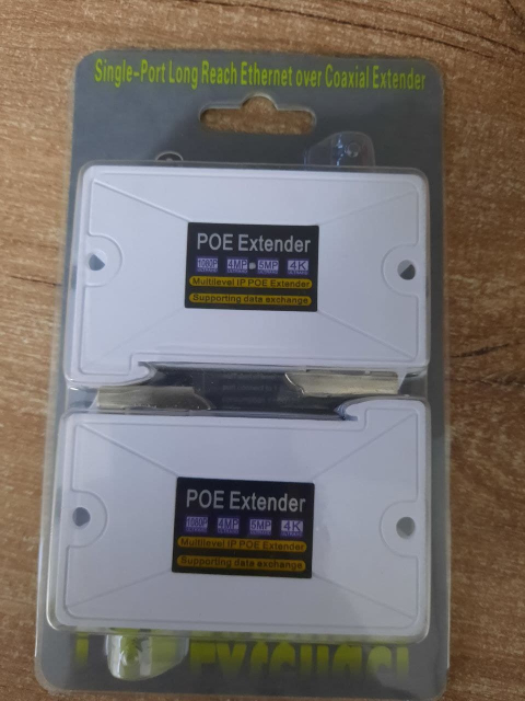 POE Extender Розширювач 100-400m (KAT POE 1 to 2)