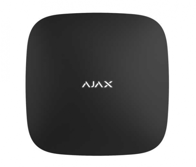 Ajax Hub 2 Black EU Інтелектуальний центр системи безпеки