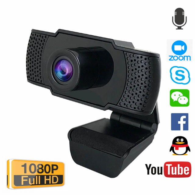 LT 1080p Pro Stream Webcam (1080P. 30 кадрів/сек, мікрофон, USB)