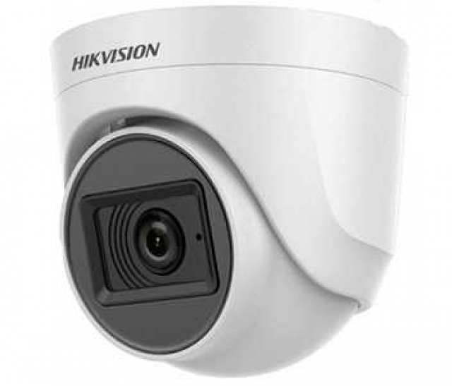Hikvision DS-2CE76D0T-ITPFS (2.8 мм). 2Мп Turbo HD відеокамера з вбудованим мікрофоном