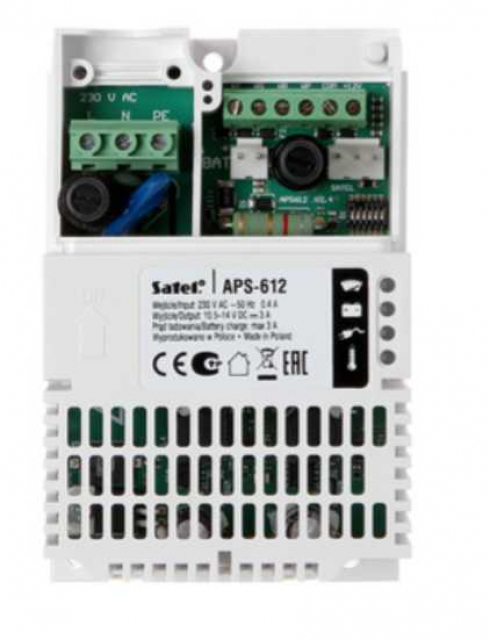 Satel APS-612 Імпульсний блок живлення 12 В / 3 А