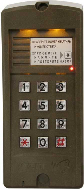 VIZIT БВД-310R Блок виклику домофона
