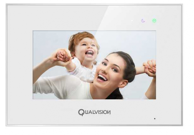 Qualvision QV-IDS4770AI Відеодомофон (білий)