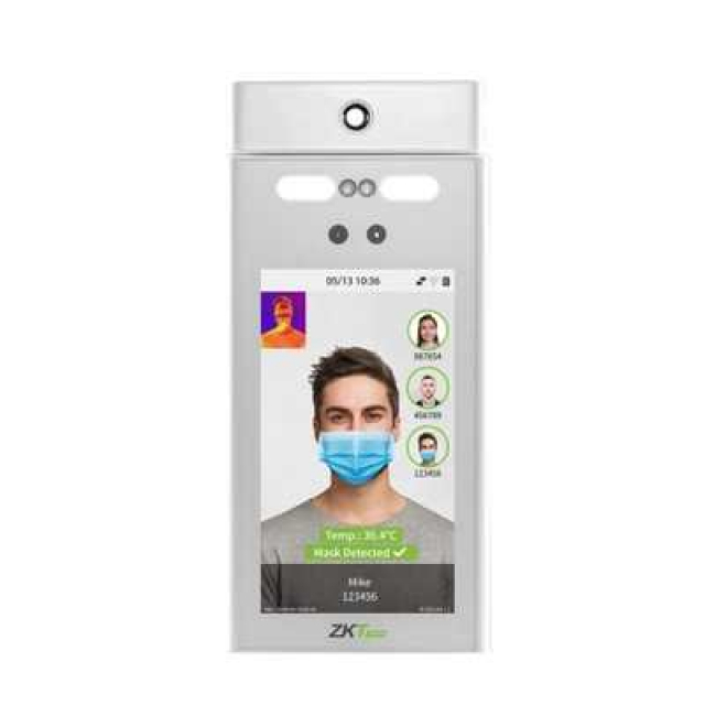 ZKTeco RevFace10 [TI] Мережевий біометричний термінал з можливістю розпізнавання облич, виявлення підвищеної температури та наявність маски