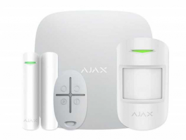 Ajax StarterKit 2 білий Комплект бездротової охоронної сигналізаці