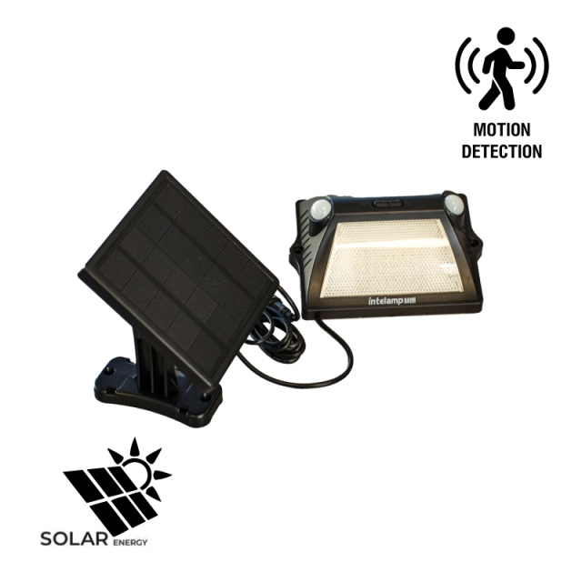 Автономний світильник із виносною фотопанеллю RGB LED IR 12 pcs IP65
