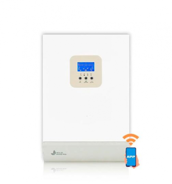 Гібридний інвертор UTEX-GA3024JMH, 3000W, 24В, струм заряду 60А, MPPT-24 (120-500 VDC), підтримка WiFi та APP