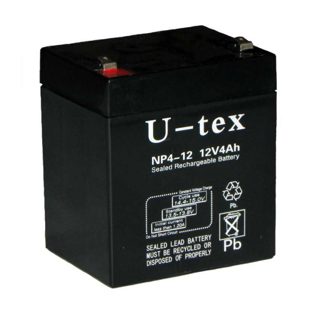 Акумулятор U-tex 12В / 4,5 Ah