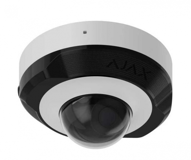 Ajax DomeCam Mini (8 Mp/4 mm) ASP white відеокамера спостереження