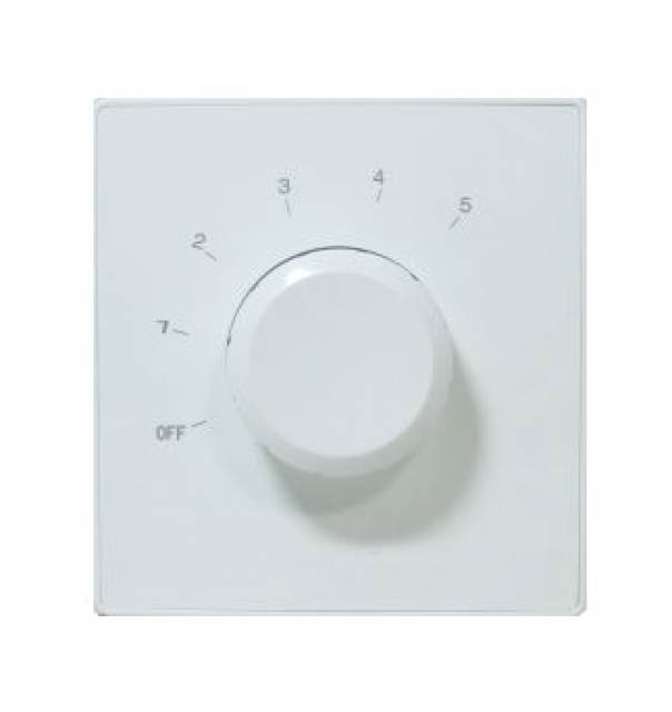 Регулятор гучності I-Sound IS-VG10 White настенного типа дискретный (5 ступеней, 100V, 10Вт)