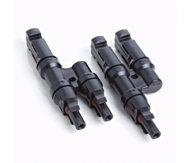 Конектор MC4 Solar T-branch 2 in 1 (U=1000V max, I=30 A max)