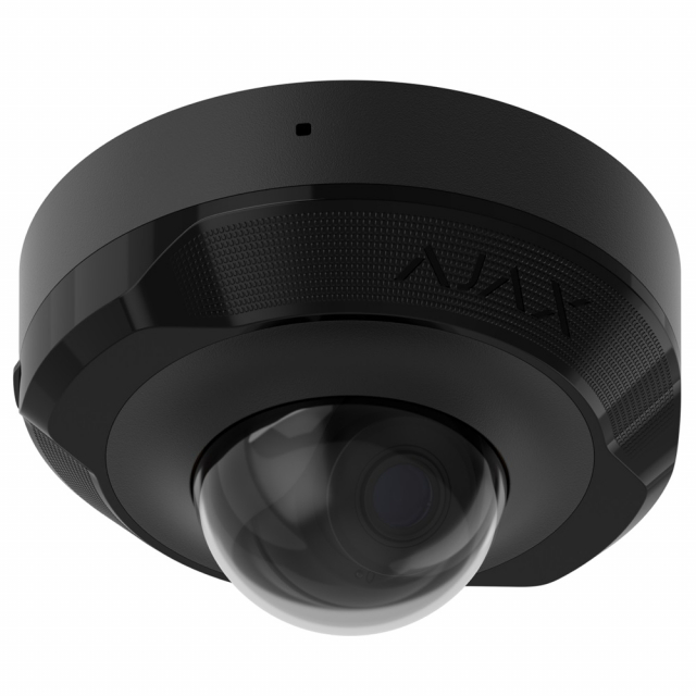 Ajax DomeCam Mini (8 Mp/2.8 mm) ASP black відеокамера спостереження